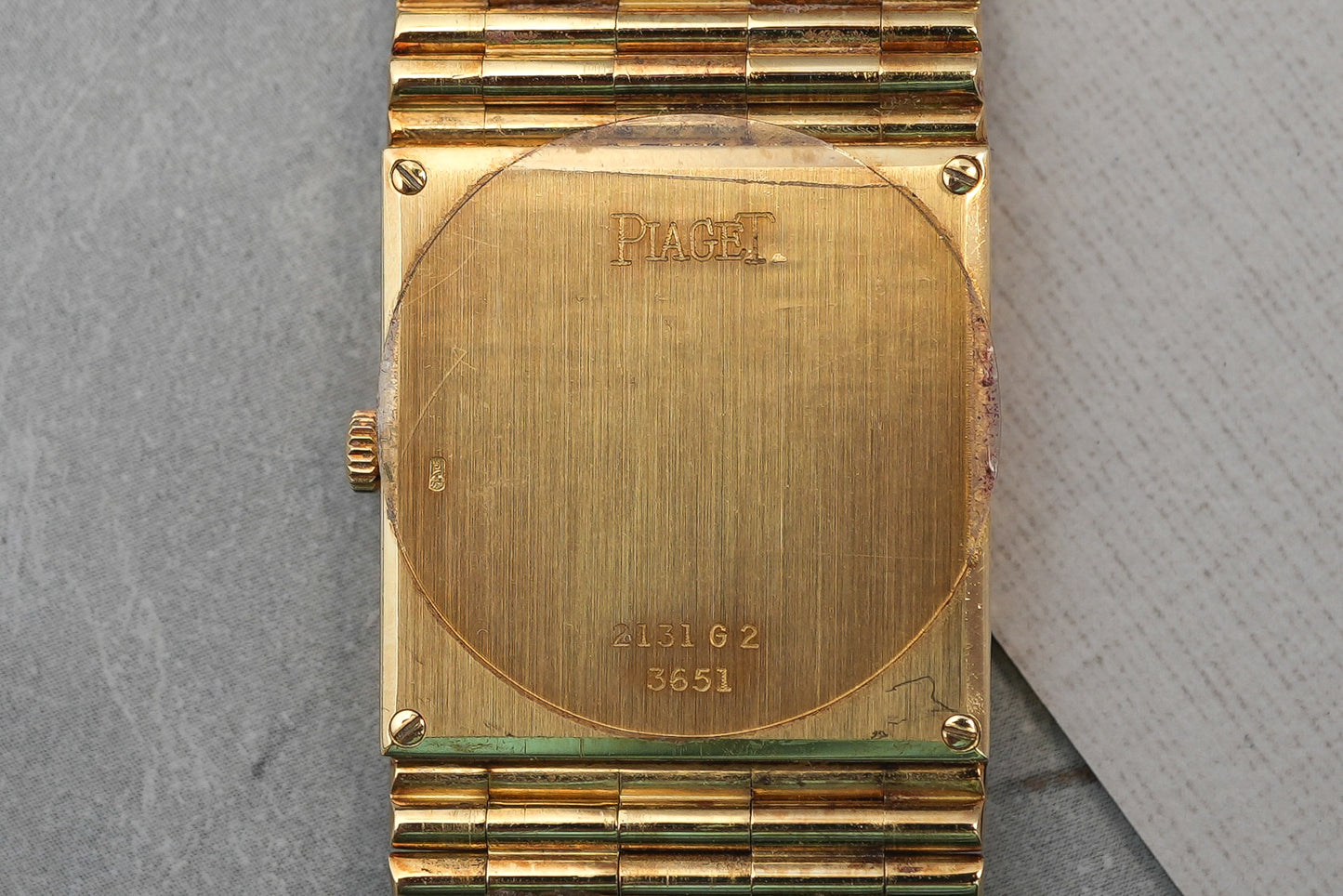 Piaget Traditional Ultra Thin in 18k Yellow Gold Protocole 2131