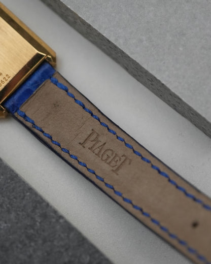 Piaget Protocole Lapis Gold Ribbed 18K Solid Yellow Gold 4154