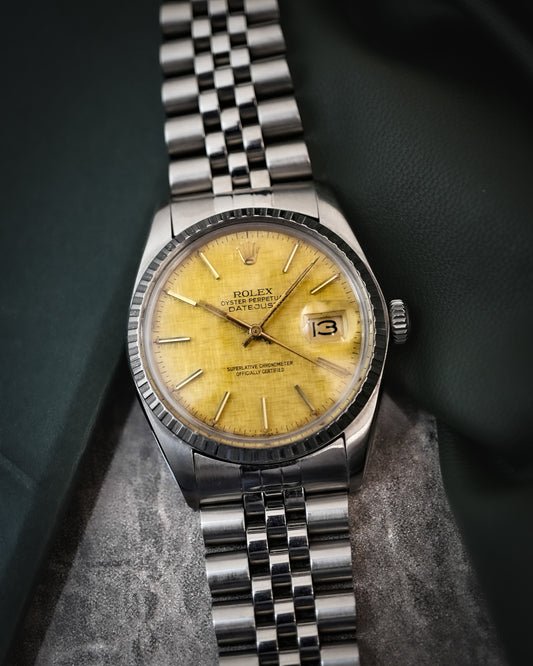 Rolex Datejust Linen Dial 36mm 16030