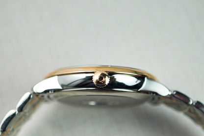 Omega De Ville Prestige Co Axial Chocolate Brown Two Tone 39.5mm 42420402013001 424.20.40.20.13.001