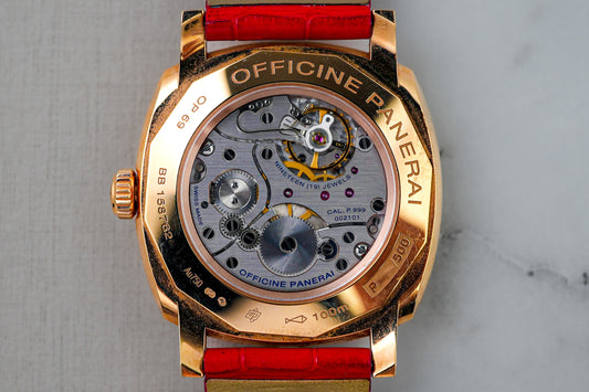 Panerai Radiomir 1940 3 Days Tobacco Dial in 18K Red Rose Gold 42mm Acciaio Oro Rosso Limited Edition 500 Pieces PAM513 PAM00513 00513 513