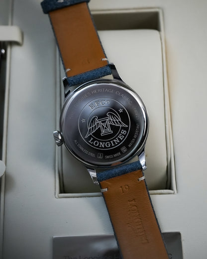 Longines Heritage Sector Dial Classic 39mm L28284 L2.828.4.73.0