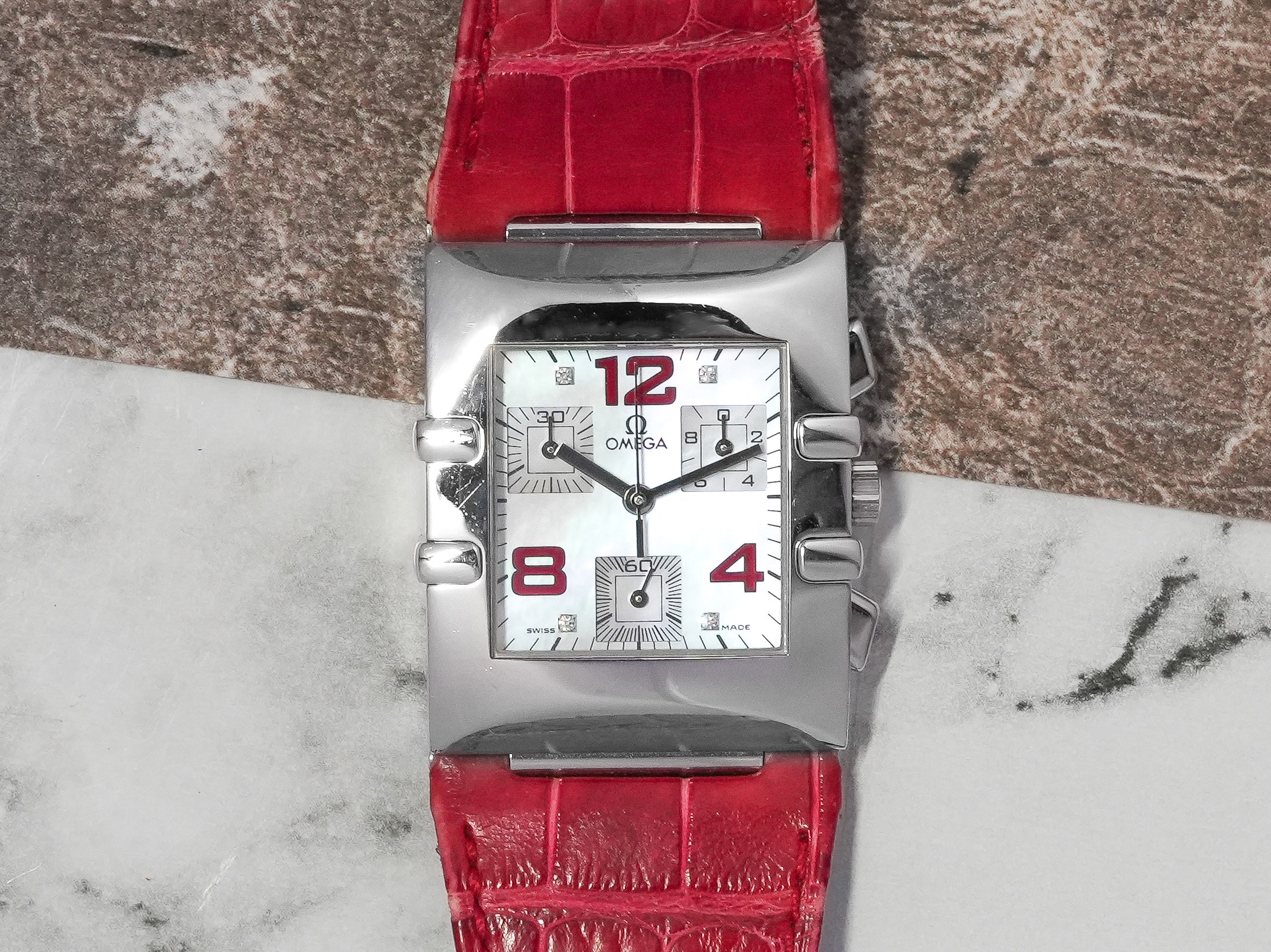 OMEGA constellation chronograph クアドラ （Constellation 34