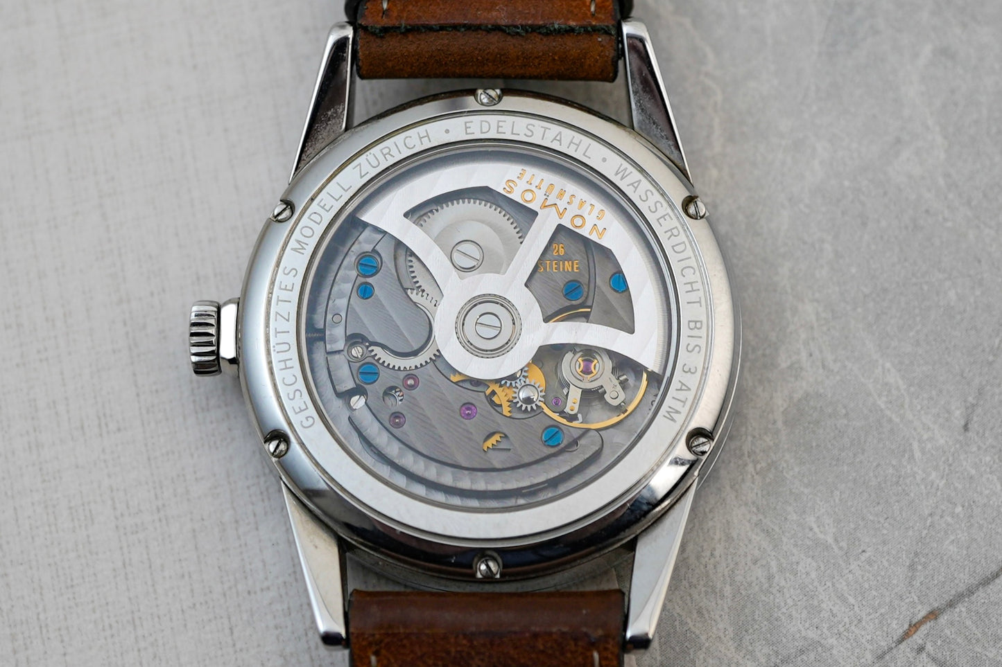 Nomos Datum Automatic Zurich 802