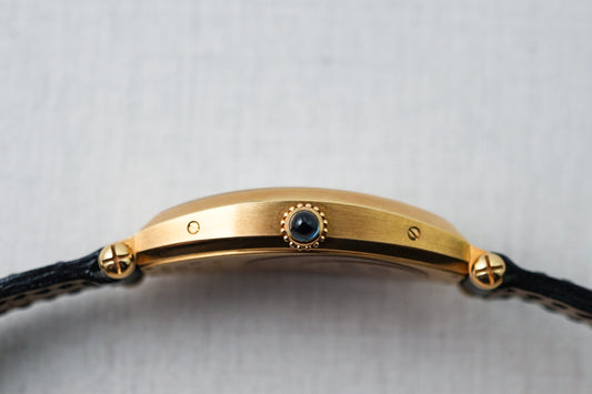 Cartier Tonneau Prive Paris CPCP In 18K Solid Yellow Gold 2667
