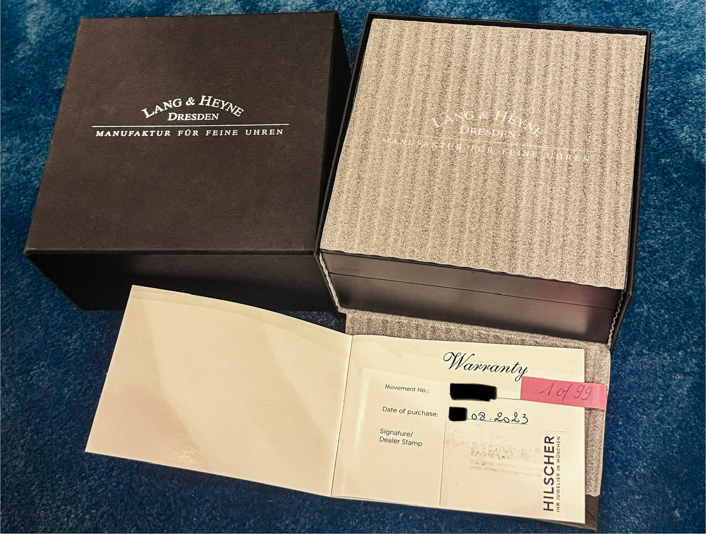 Lange & Heyne Hektor Sports Dresden Blue 40mm Limited Editon 33 Pieces