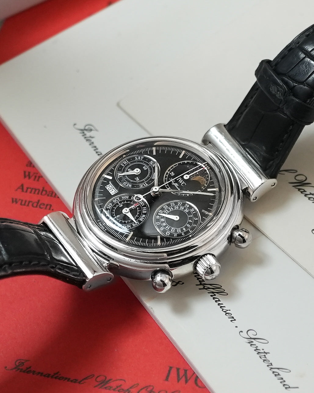 IWC Da Vinci Perpetual Calender Moonphase IW3750