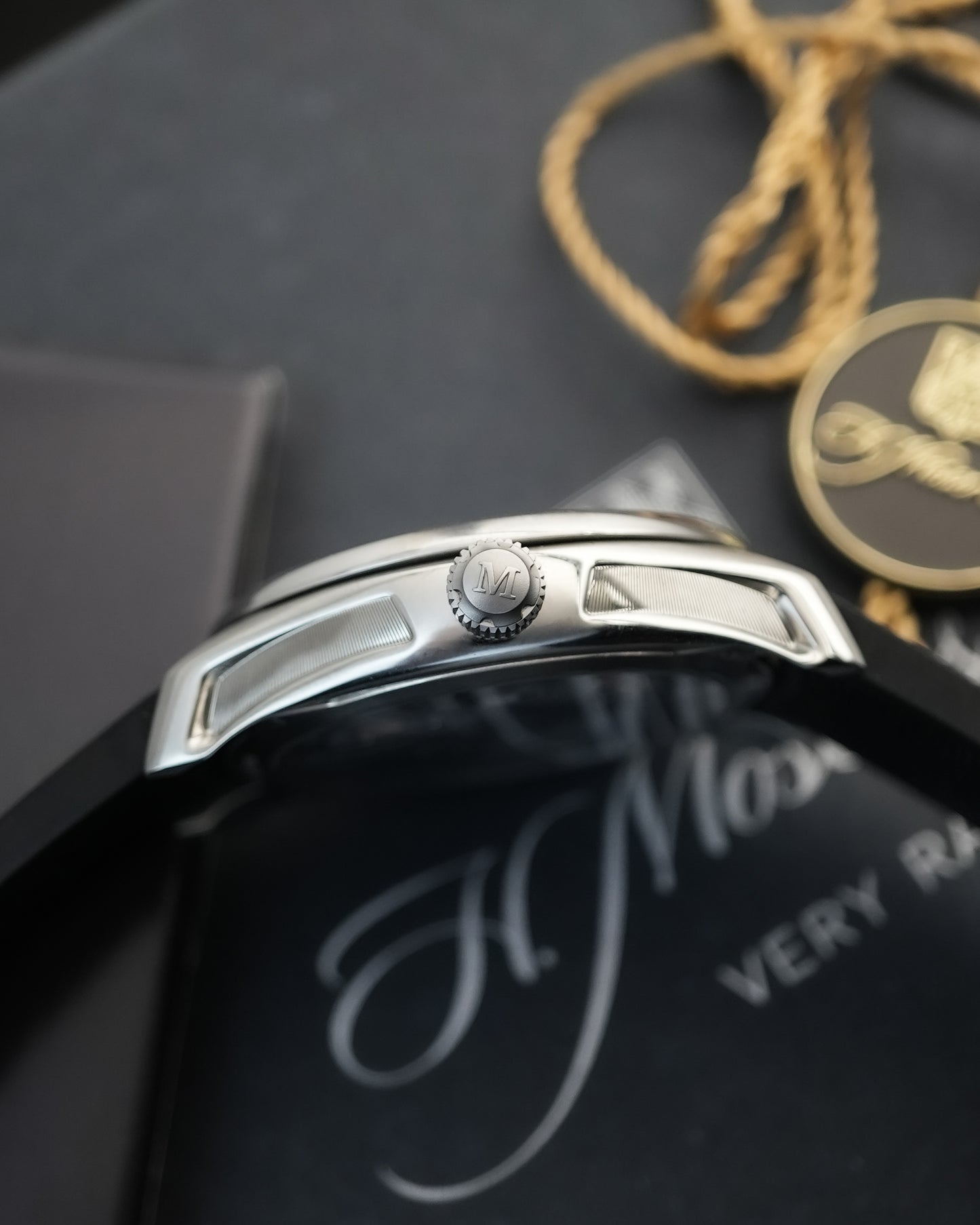 H Moser and Cie Pioneer Centre Seconds Arctic Blue & 3200-1217