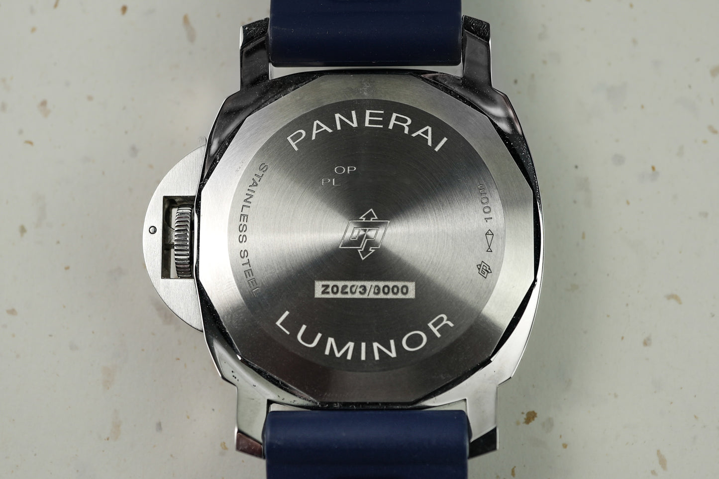 Panerai Luminor Blue Mare Base Logo PAM01085 PAM1085 1085 01085