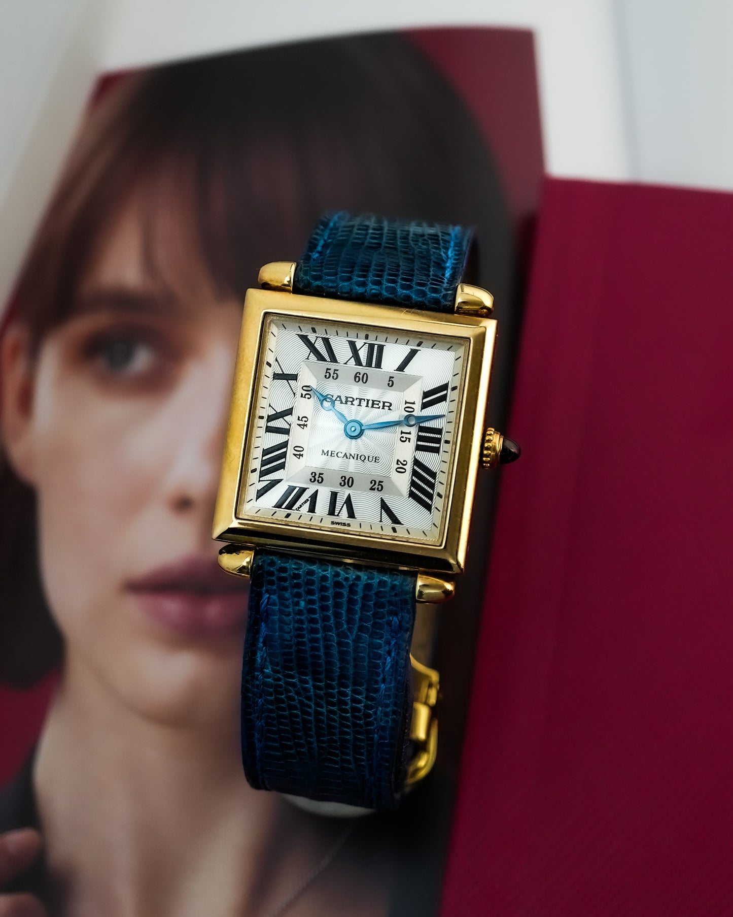 Cartier Tank Obus Mechanique in Solid 18k Yellow Gold W1516956
