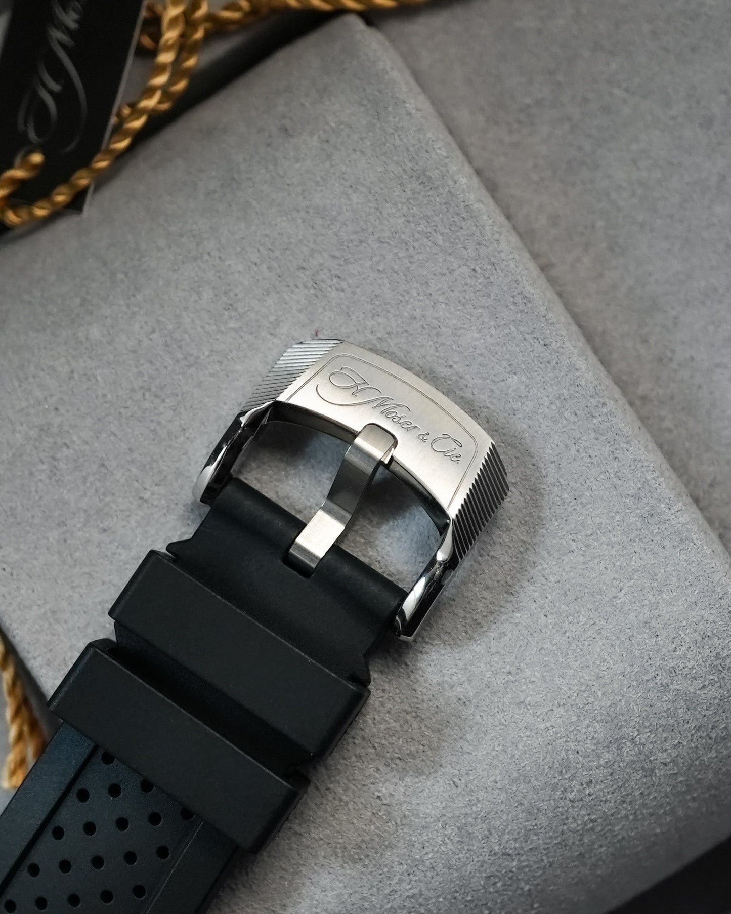H Moser & Cie Pioneer Centre Seconds Artic Blue Fume Dial and Center 40mm 3200-1217