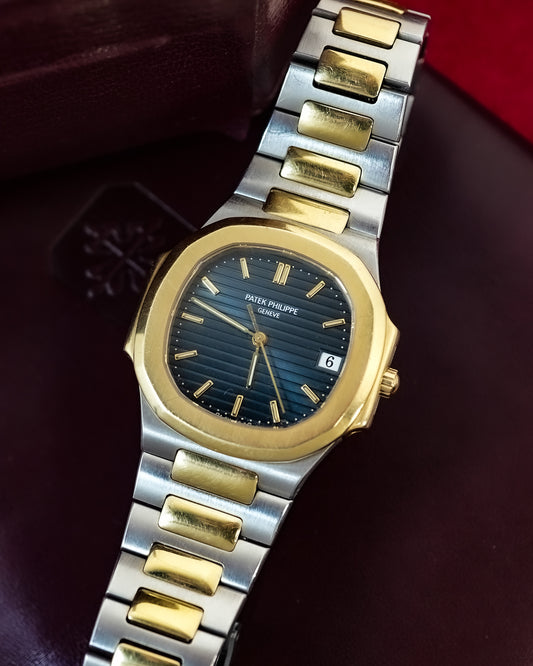 Patek Philippe Nautilus in 18K Solid Gold Blue Dial 3900 3900/1