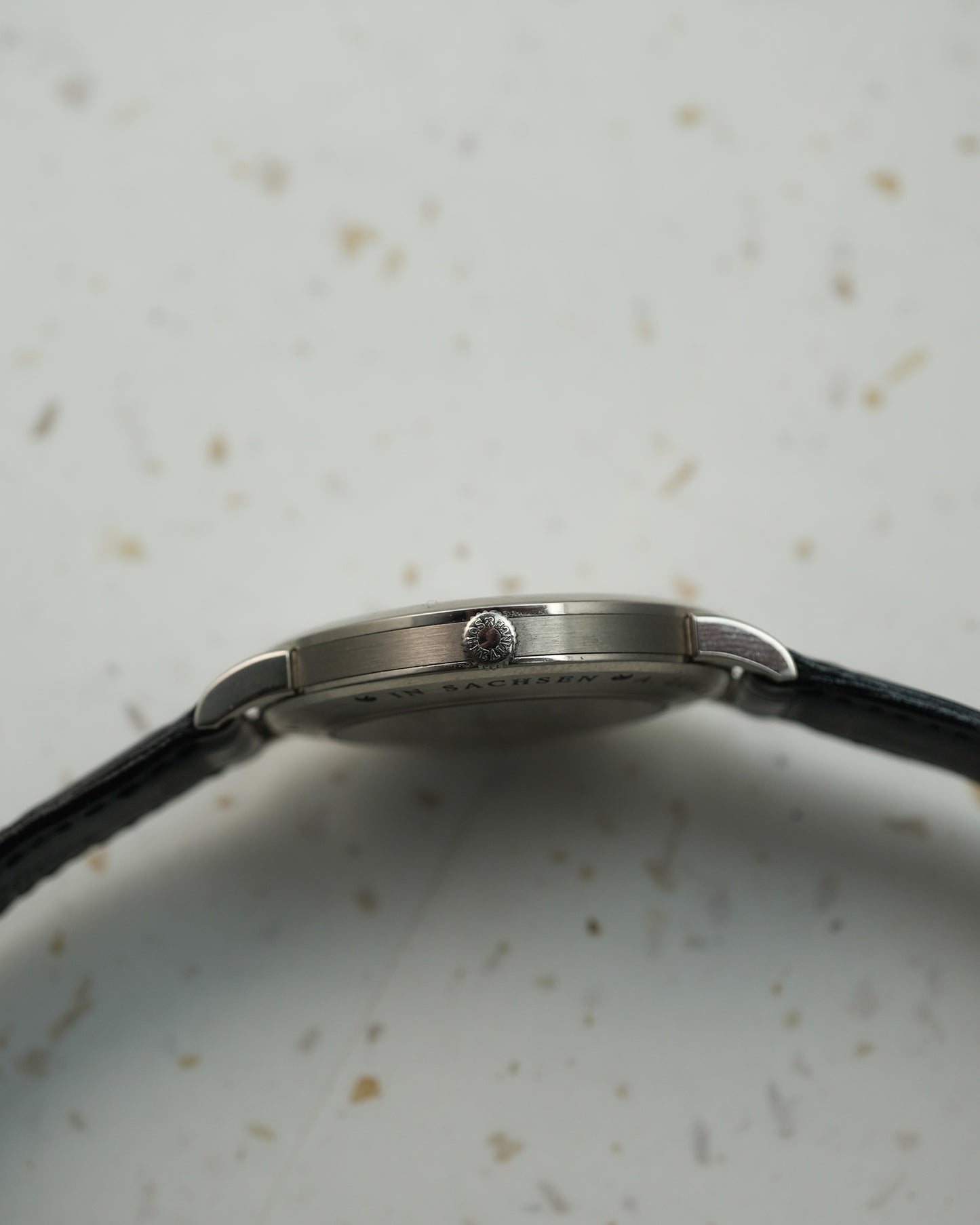 A. Lange & Söhne Saxonia in 18K Solid White Gold Small Seconds 37mm 215.026