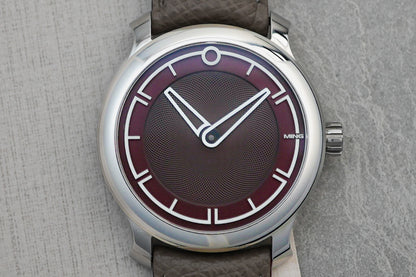 Ming Watch Burgundy 17.09