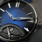 H Moser and Cie Pioneer Retrograde Seconds Midnight Blue 42mm 3250-1200