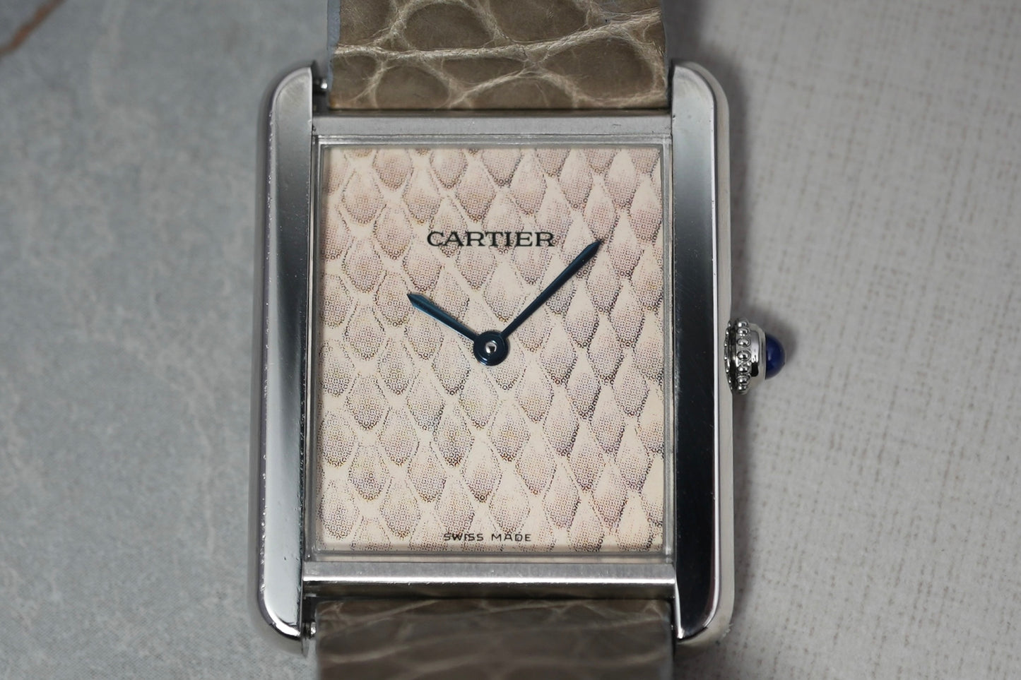 Cartier Tank Solo Python Snake 3170