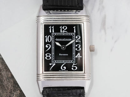 Jaeger-LeCoultre JLC Reverso Classique Breguet Floral Index in 18K White Gold Jaeger 250.3.86