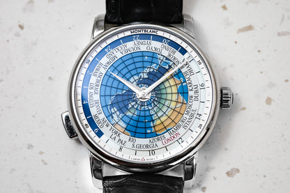 Montblanc Heritage Spirit Orbis Terrarum World Map 43mm 112308