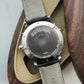 Gerald Genta Backtimer in 18k Solid White Gold with Factory Diamonds G.3806