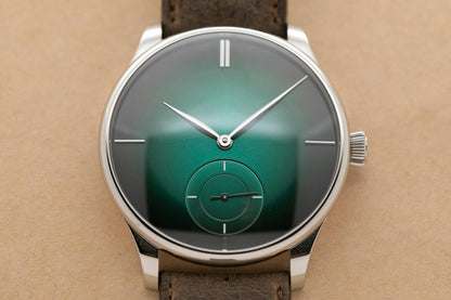 H Moser & Cie Venturer Small Seconds Green 43mm in Solid 18K White Gold 50 Pieces Limited Edition 2327-0209