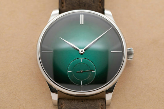 H Moser & Cie Venturer Small Seconds Green 43mm in Solid 18K White Gold 50 Pieces Limited Edition 2327-0209
