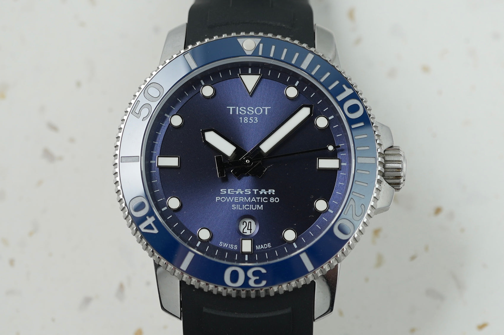 Tissot Seastar 1000 Powermatic 80 Silicium 43mm T120.407.17.041.01