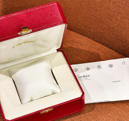 Cartier Tortue CPCP Prive Paris Collection in Platinium 2518D W1546151