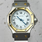 Cartier Santos Octagon Ronde in 18K Solid Yellow Gold Bezel 25mm Automatic 0907