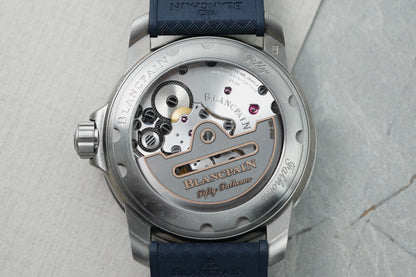 Blancpain Fifty Fathoms 42mm Blue Titanium 5010 5010-12B40-O52B
