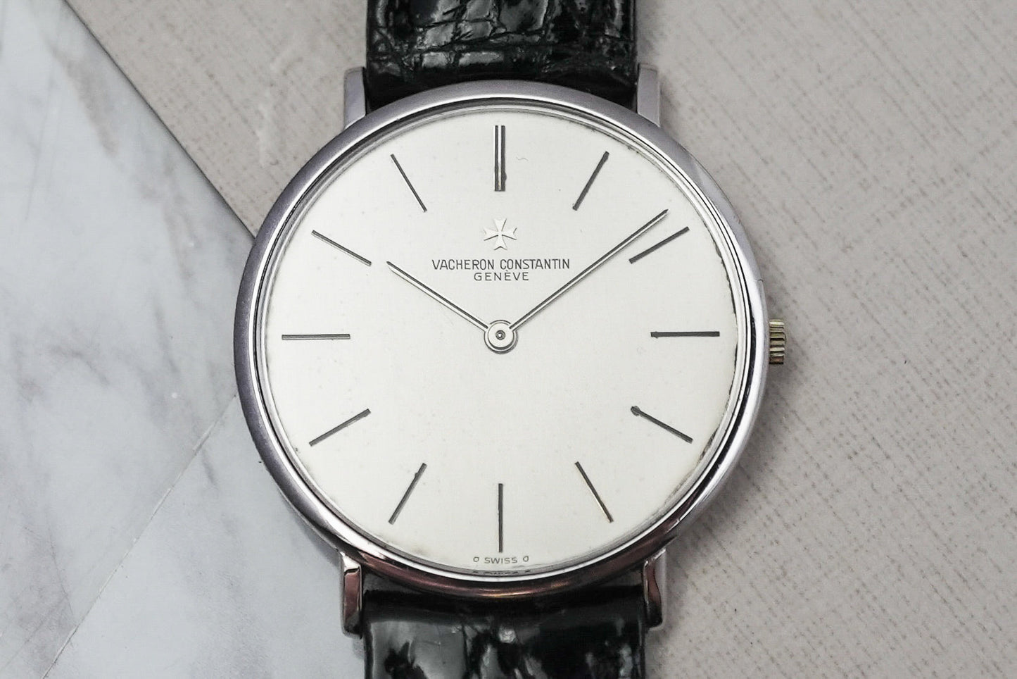 Vacheron Constantin Patrimony Extra Plate Movement Ultra Slim in 18K White Gold 33060