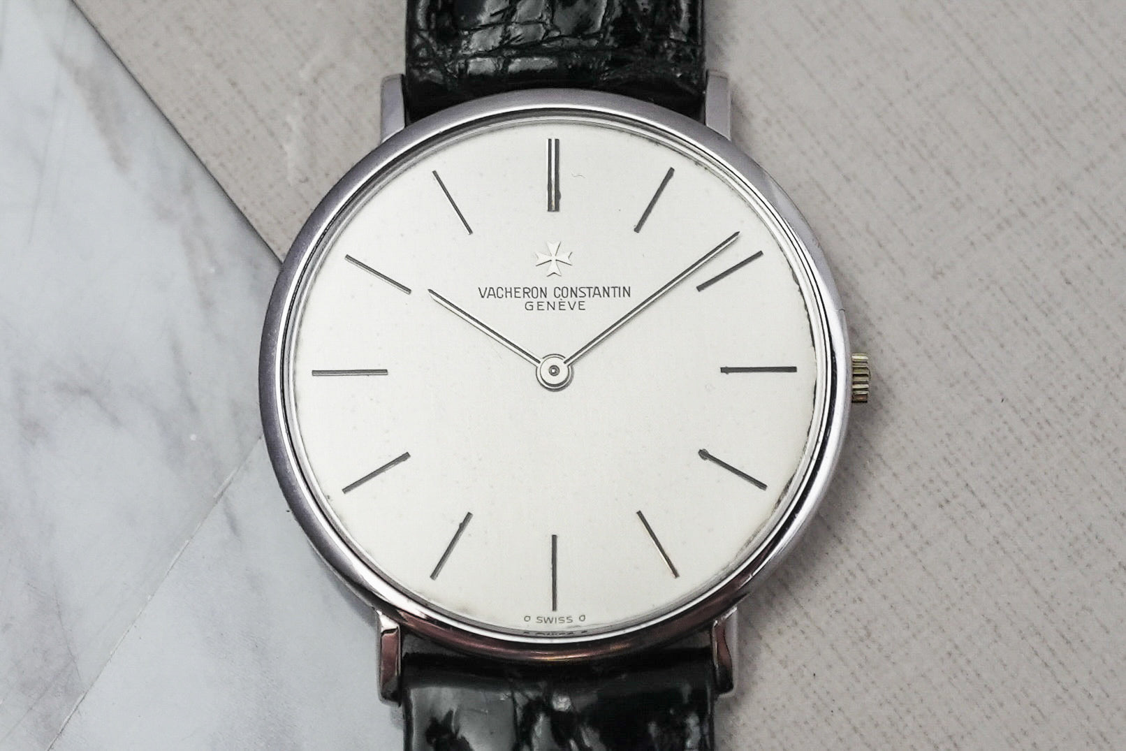 Vacheron Constantin Patrimony Extra Plate Movement Ultra Slim in 18K White Gold 33060