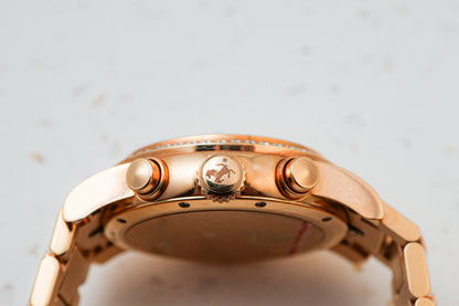 Girard Perregaux Ferrari Chronograph Factory Diamonds MOP Limited Numbered 30 Piece Edition in 18K Solid Rose Gold 8020