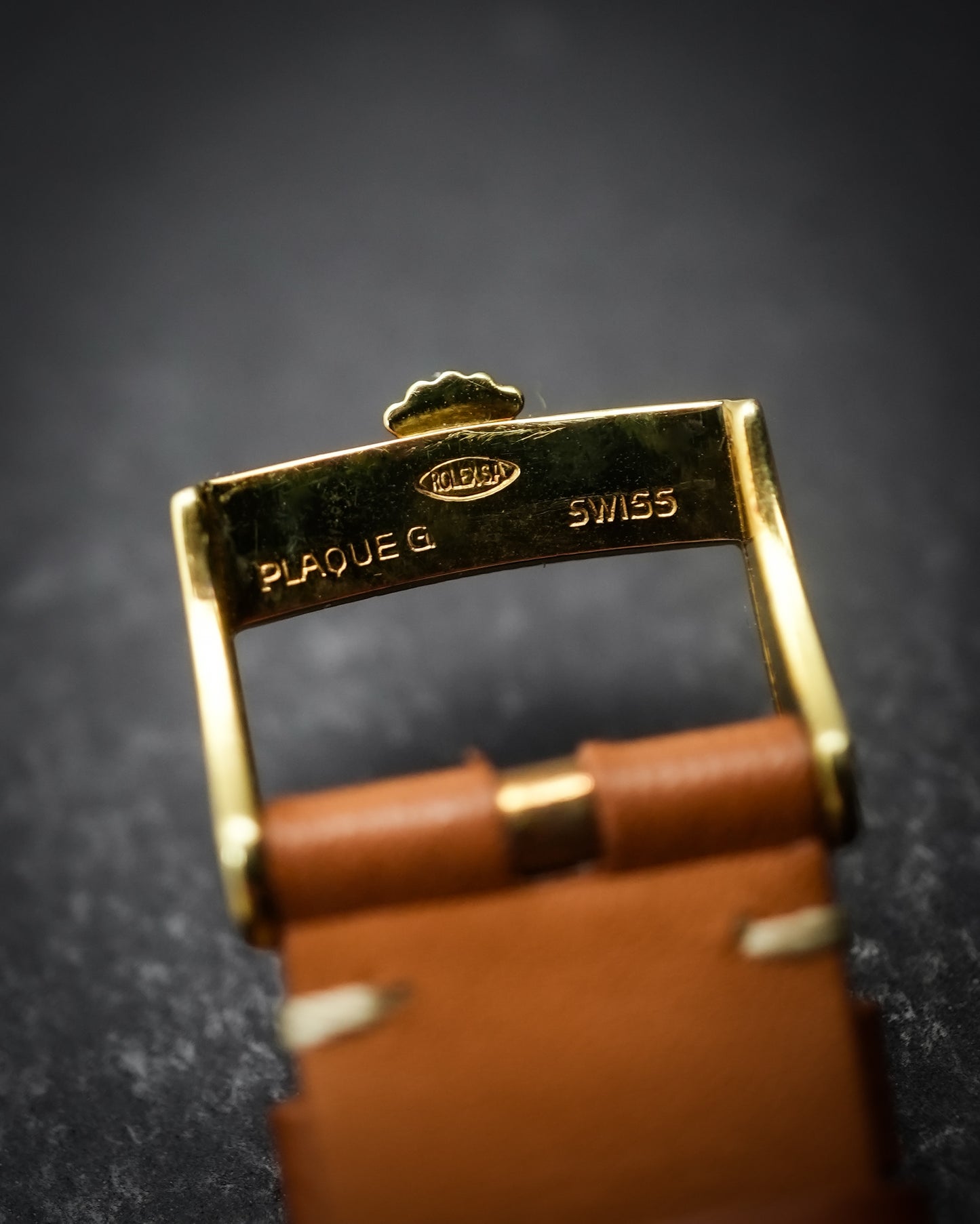 Rolex Cellini Art Deco Gadroon Ribbed Breguet Numerals in 18K Solid Yellow Gold 4601