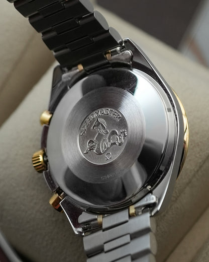 Omega Speedmaster Reduced Albino Two Tone Steel/Gold 39mm 175.0032