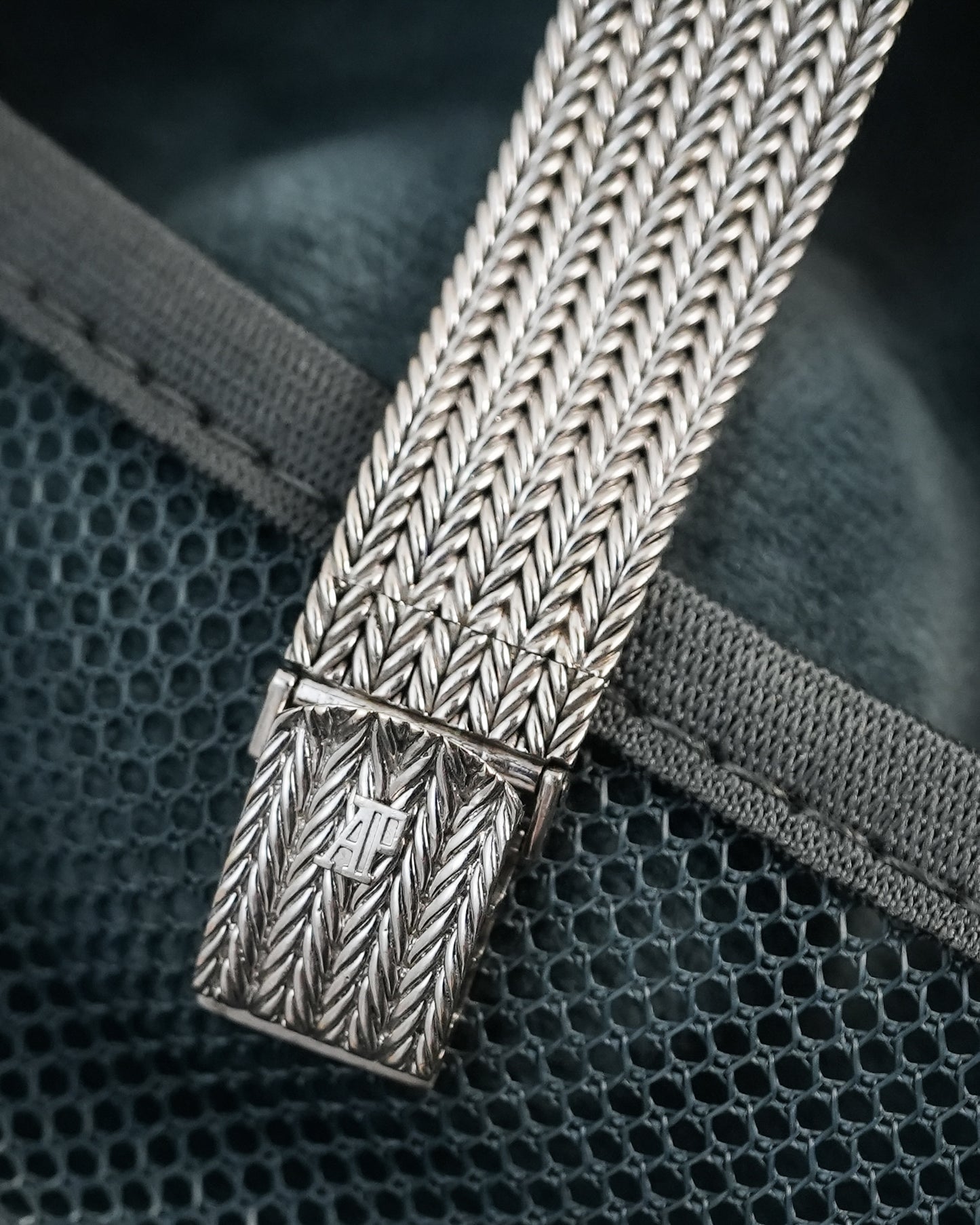 Audemars Piguet Octagonal Manual Winding Factory Diamonds in 18K Solid White Gold