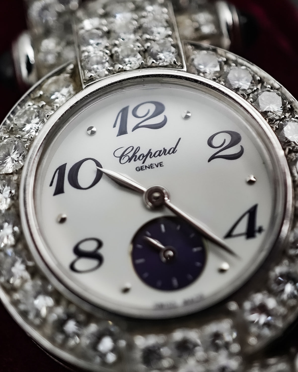 Chopard Imperiale Small Seconds in 18k White Gold Factory Diamonds