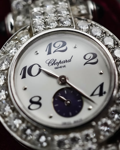 Chopard Imperiale Small Seconds in 18k White Gold Factory Diamonds