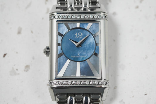 Jaeger Le Coultre JLC Reverso Grande Lady Ultra Thin Duetto Duo Mother of Pearl MOP Q3308421 264.8.74