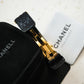 Chanel Matelasse in 18K Solid Yellow Gold Women Ladies H0109