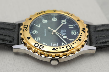 GUB Glashutte Vintage Gold Bezel