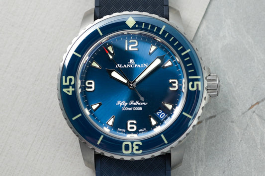 Blancpain Fifty Fathoms 42mm Blue Titanium 5010 5010-12B40-O52B