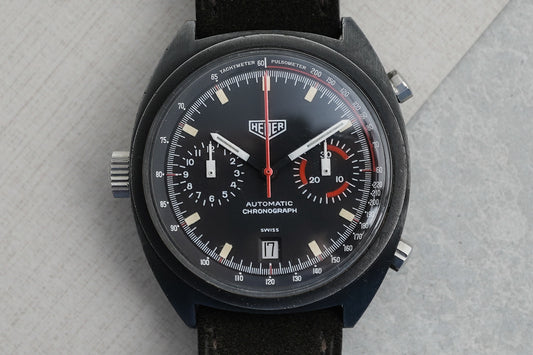 Heuer Monza Tag 39mm Black PVD 150.501