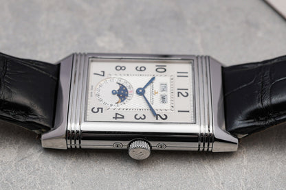 Jaeger LeCoultre JLC Reverso Grande Triple Calender Moonphase Clear Caseback Q3758420 273.8.84
