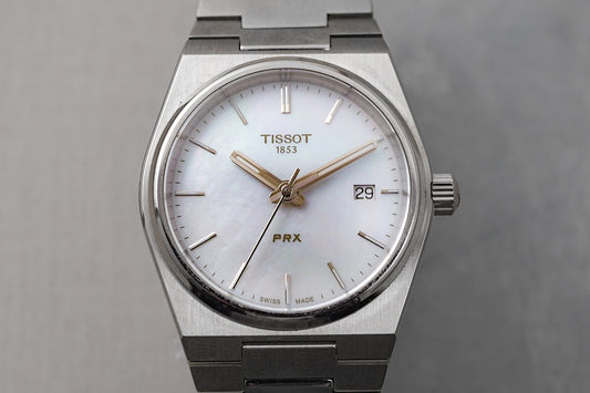 Tissot PRX Mother Of Pearl Quartz 35mm T137.210.11.111.00