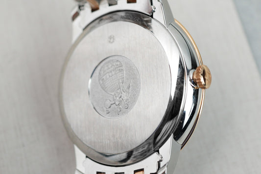 Omega De Ville Prestige Co Axial Chocolate Brown Two Tone 39.5mm 42420402013001 424.20.40.20.13.001