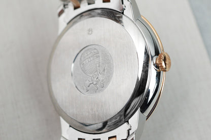 Omega De Ville Prestige Co Axial Chocolate Brown Two Tone 39.5mm 42420402013001 424.20.40.20.13.001