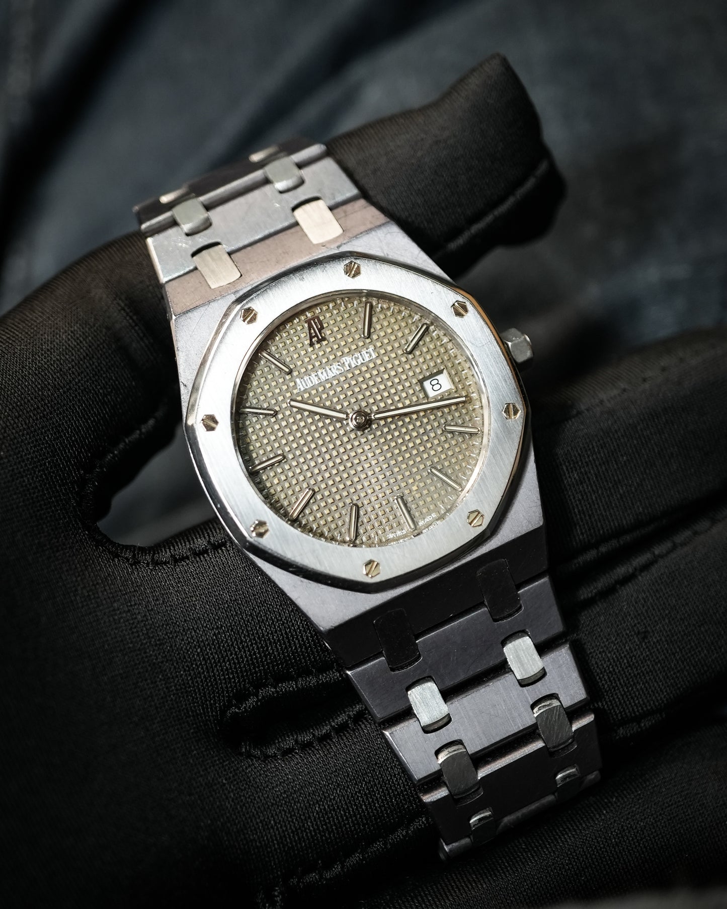 Audemars Piguet Royal Oak Nick Faldo Tantalum Petite Tapisserie Numbered 2000 Pieces 56175TT