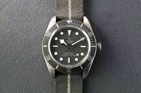 Tudor Black Bay 58 Silver Fifty Eight 39mm 79010 79010SG - Front View