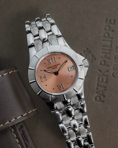 Patek Philippe Neptune Salmon Dial 27mm Quartz 4880