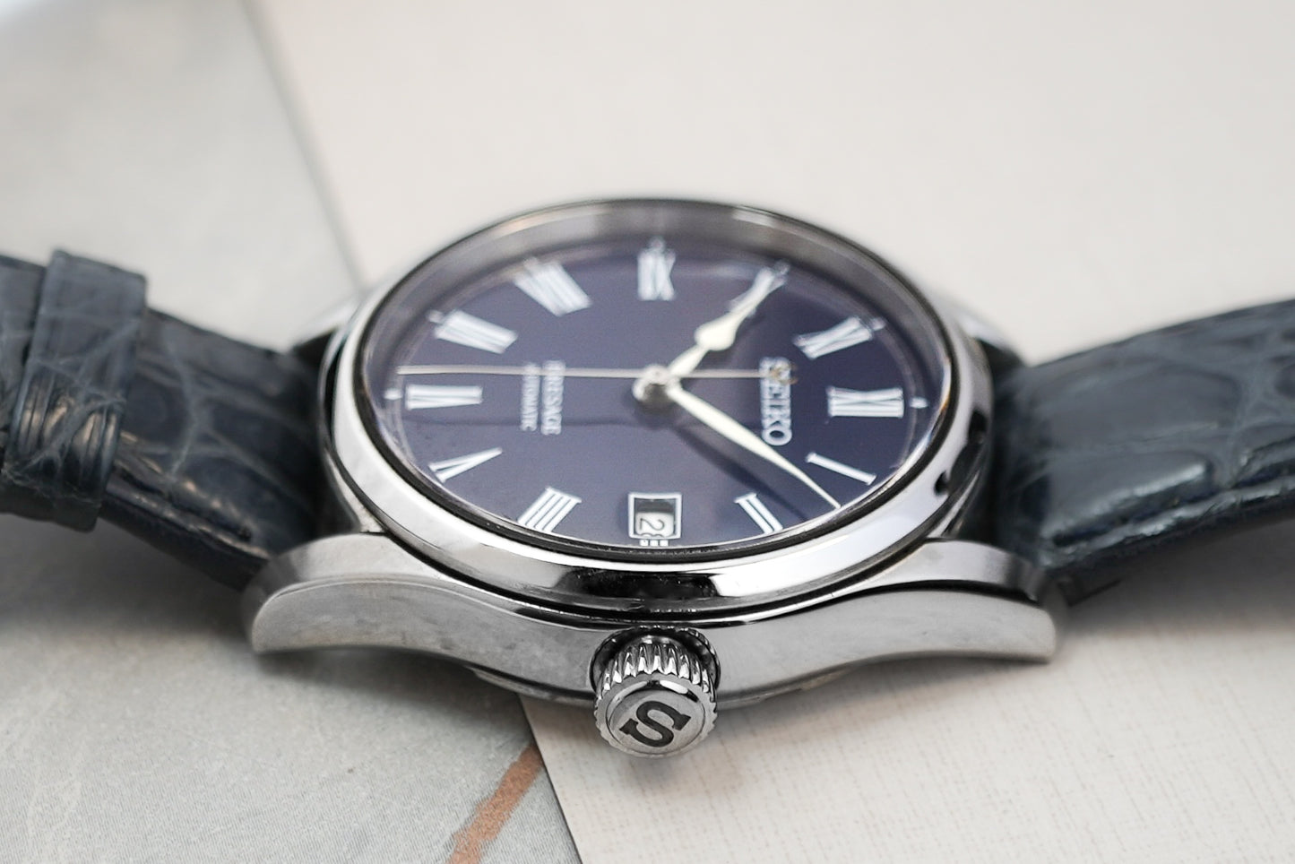 Seiko Presage Shippo Blue Japan Limited Numbered Edition 1500 Pieces SPB069